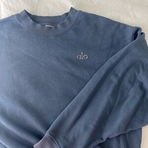 Alo Midnight Blue Crewneck